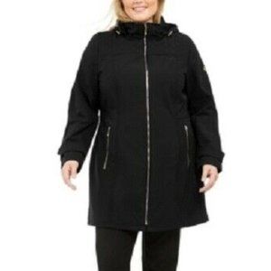 myer plus size coats